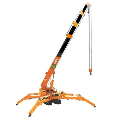 Кран паука двигателя дизеля Yanmar электрический мини емкость нагрузки 3 тонн