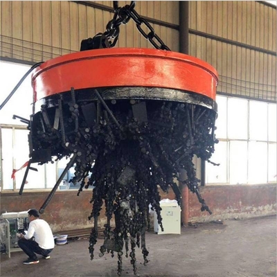 Промышленный поднимаясь Lifter магнита цыпленка электромагнита круговой для стального утиля