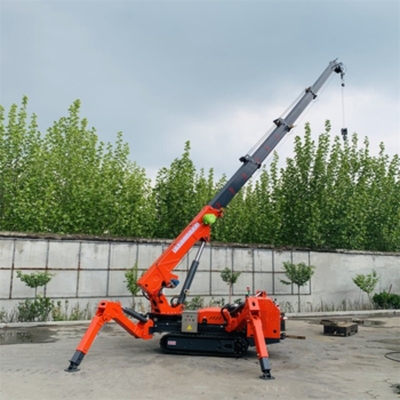 Мини электрический дизельный кливер мухы 3T крана паука Crawler поднимаясь оборудования паука 8T