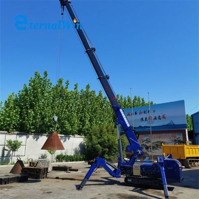 Euro 5 Дизельный двигатель Crawler Spider Crane 5тонная мощность для строительства