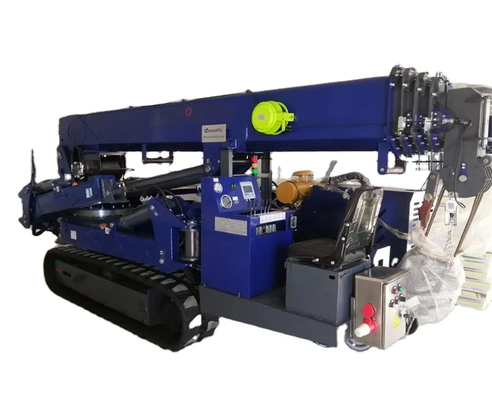 Высокопроизводительный телескопический паутинный кран с электрическим и дизельным двигателем