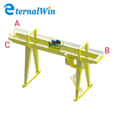 Настраиваемый гребный кран класса A3-A8 Отлично подходит для тяжелых подъемных приложениях