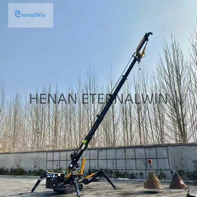 3-12 тонн дистанционно управляемый паукообразный кран для строительства