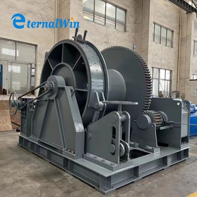 Прочная морская гидравлическая лебедка с регулируемой длиной барабана 400-1000 мм и диаметром барабана 400-800 мм