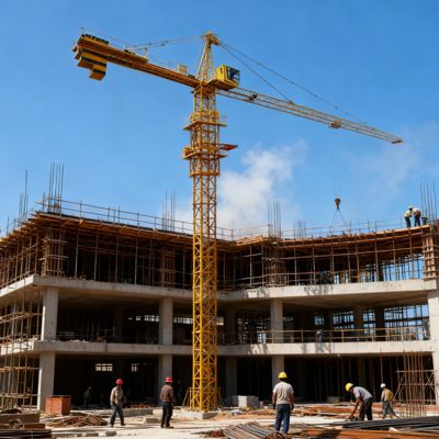 Машина для подъема 0,5 мм/с с грузоподъемностью 10 т и скоростью подъема 80 мм/с Промышленное тяжелое строительное оборудование